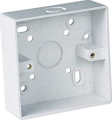 Boîte de jonction électrique robuste en pvc bellatm pour interrupteur ou prise