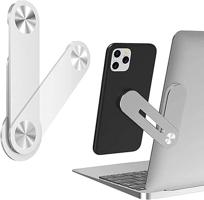 Support mobile amateur à clip latéral en alliage d'aluminium, support de téléphone portable
