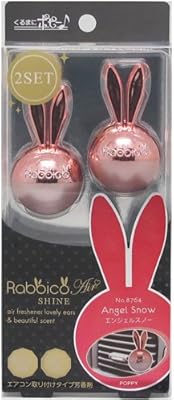 Désodorisant à clip diax rabbico shine 2 pièces dans un paquet (angel snow)
