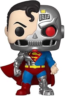 Funko pop! heroes : dc superman - cyborg superman #346 sdcc 2020 figurine