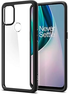 Coque spigen ultra hybrid conçue pour oneplus nord n10 5g mobile - noir