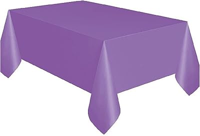 Housse de table en plastique de luxe, taille 54" x 72"