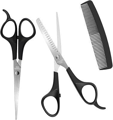 Ensemble de ciseaux de coupe de cheveux alykdon, ensemble de ciseaux de barbier