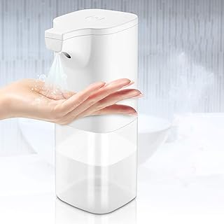 Elicodon distributeur automatique de désinfectant pour les mains, flacons pulvérisateurs d'alcool liquide sans contact, 350 ml, étanche à piles pour cuisine, salle de bain, maison, hôtel, restaurant. Diaytar : L'intelligence commerciale au service du client