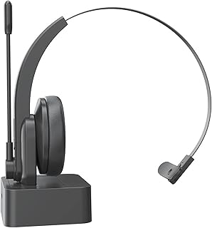 Casque téléphonique de service client, casque téléphonique sans fil bluetooth 5.0 hd à suppression de bruit pour les conducteurs de camions commerciaux. Découvrez le shopping sans frontières avec Diaytar Sénégal