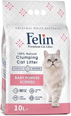 Litière agglomérante pour chat felin, 100 % bentonite naturelle, agglomérante à 99,5 %
