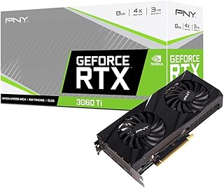 Carte graphique pny nvidia geforce rtx 3060 ti vertu à double