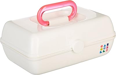 Trousse de maquillage caboodles pour femme, blanc, taille unique, trousse de maquillage