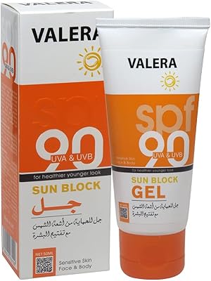 Gel écran solaire valera 50 ml (spf 90)