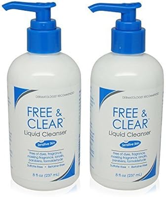 Nettoyant liquide transparent et sans vanicream 236 ml (paquet de 2)