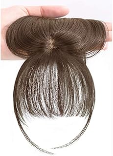 Xiaoyuejing 3d big hair bangs 100pcs pince à cheveux humains naturels dans la frange de cheveux quotidiennement légèrement incurvée (brun clair). Diaytar : Votre destination shopping préférée au Sénégal