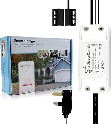 Ouvre-porte de garage wi-fi esliv tuya smart life, télécommande intelligente compatible avec alexa