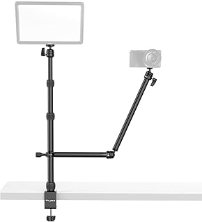 Support de bureau pour caméra vegem ls11 avec bras de cardan auxiliaire, support