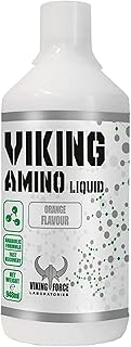 Viking liquid amino - formule anabolisante à saveur d'orange, 948 ml, 23 portions