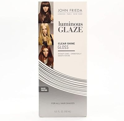 John frieda luminous glaze clear shine gloss, anti-décoloration, couleur riche et brillante