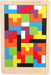 Puzzles amateurs en bois pour enfants âgés de 3 à 5 ans, de 4 à 8 ans, de 8 à 10 ans, cubes russes épais et colorés en 3d stimulant le cerveau, jeux d'intelligence tangram, cadeau éducatif pour les jeunes enfants âgés de 3, 4, 5, 6 ans et 7 ans. Diaytar : Là où commence votre expérience shopping idéale