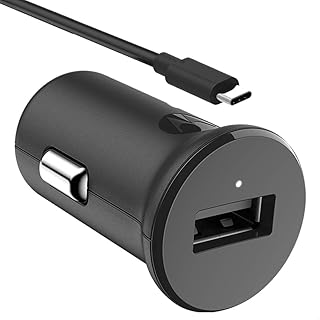 Chargeur de voiture motorola turbo power 18 qc 3.0 avec câble usb type-c