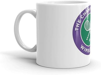 Le championnat de wimbledon 11oz en céramique blanche