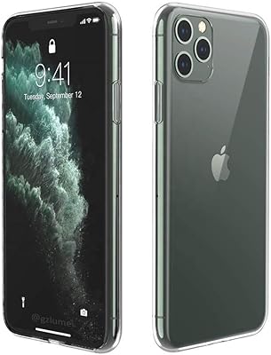Coque de protection transparente ultra fine pour iphone 11 pro max