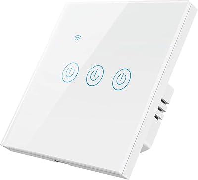 Interrupteur mural intelligent wifi aucun fil neutre requis hub compatible avec alexa