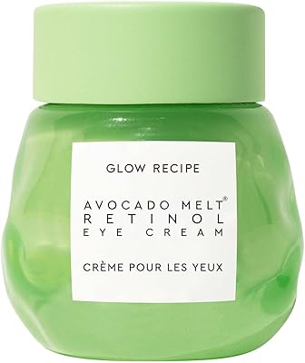 Masque de nuit pour les yeux au rétinol glow recipe avocado