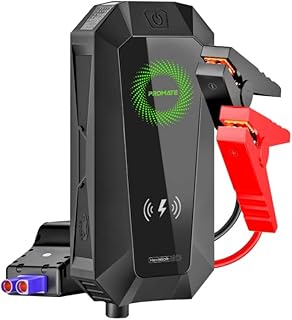 Promate jump starter 1500a 19200mah 12v banque d'alimentation de voiture portable avec chargeur
