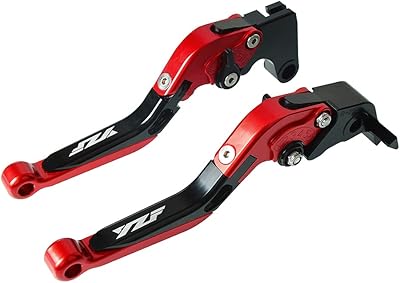 Kit de leviers de frein et d'embrayage extensibles et pliables cnc pour yzf
