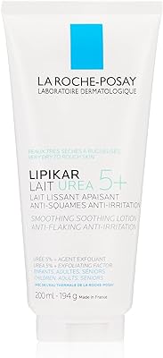 La roche-posay lipikar let urea 5+ lotion pour le corps, 200 ml, blanc