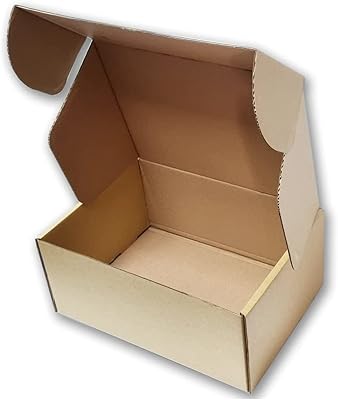 Boîte à chaussures 10 pièces en carton ondulé marron - 36 x 25 x 15 cm - saule. Diaytar Sénégal : Des produits pour toute la famille à prix cassés