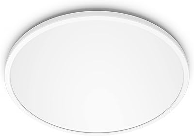 Plafonnier led philips ultra fin à intensité variable 4000k 18w