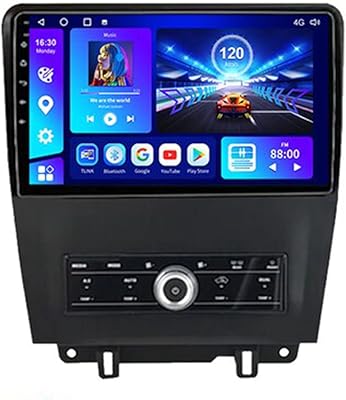 Omnitech pour ford mustang 2010 2011-2014 android 10 autoradio gps navigation 4g wifi