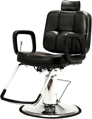 Chaise de barbier inclinable hydraulique à main d'artiste pour coiffeurs, chaise de tatouage robuste, shampoing et équipement de salon de beauté. Électroménager, mode, beauté... Diaytar a tout en stock