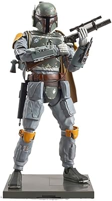 Figurine star wars boba fett 1/12 de bandai hobby, blanc