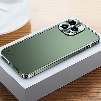 Coque de téléphone portable antichoc avec cadre en métal pour iphone 12 pro