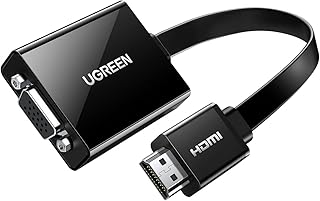 Convertisseur ugreen hdmi vers vga avec prise audio 3,5 mm jusqu'à 1080p compatible avec pc, ordinateur portable, ultrabook, raspberry pi, chromebook - noir. Découvrez le shopping sans frontières avec Diaytar Sénégal