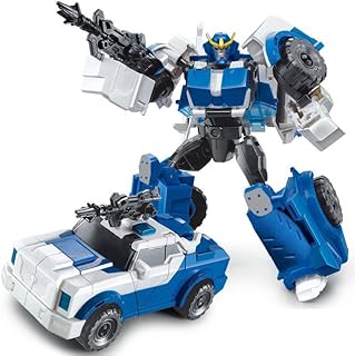 Nouveau robot de transformation de film animé, figurine d'action d'ingénierie automobile, modèle d'avion