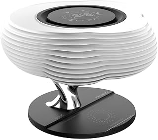 Lampe de bureau led de chevet promate, lampe intelligente 3 en 1 avec
