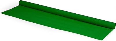 Rouleau de papier crépon sadibal 1545018, taille 0,50 x 2,50 mètres, pesant 40 grammes par mètre carré, couleur vert foncé, largement utilisé dans la plantation de fleurs, les décorations de fêtes d'enfants, les cadeaux de mariage, toutes les lignes scolaires en général, etc.. Diaytar : Où vos envies rencontrent votre budget