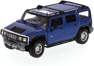 Maisto 2003 hummer h2 suv avec toit ouvrant, bleu - édition spéciale 31231