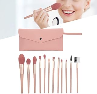 Ensemble de pinceaux de maquillage professionnels paquet de 12 pour fond teint