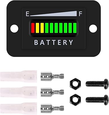 Indicateur de jauge de carburant de batterie 36 v, pour voiturette de golf