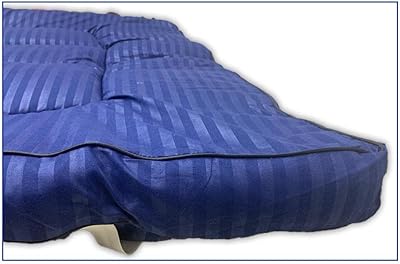 Housse de matelas en matériau doux sleepwell, tissu, bleu...