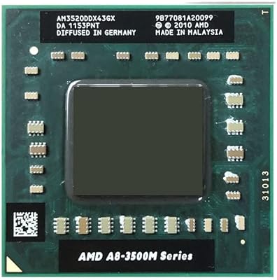 Amd a8 série a8-3520m a8 3520m quad-core 1,6 ghz quad-thread am3520ddx43gx prise fs1
