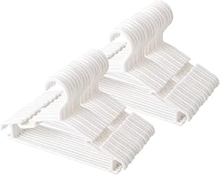 60 pièces de cintres pour tout-petits, petits cintres en plastique pour vêtements de bébé. Votre satisfaction, notre priorité chez Diaytar