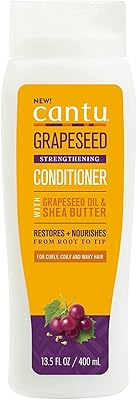 Après-shampooing cantu aux pépins de raisin sans sulfate 400 ml, blanc