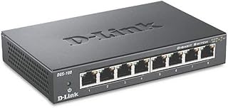 Commutateur réseau gigabit ethernet 8 ports d-link