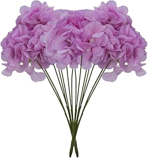 Bouquet de fleurs d'hortensia en fausse soie yatai, grands paquets de fausses fleurs