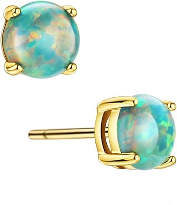 Boucles d'oreilles solitaires en argent sterling pour femmes et filles, 4 griffes, taille