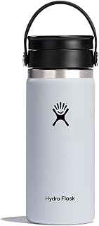 Bouteille hydro flask de 16 oz à large goulot avec bouchon flexible
