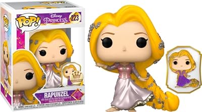 Funko pop! ultimate princess collection - figurine en vinyle raiponce pop & pin